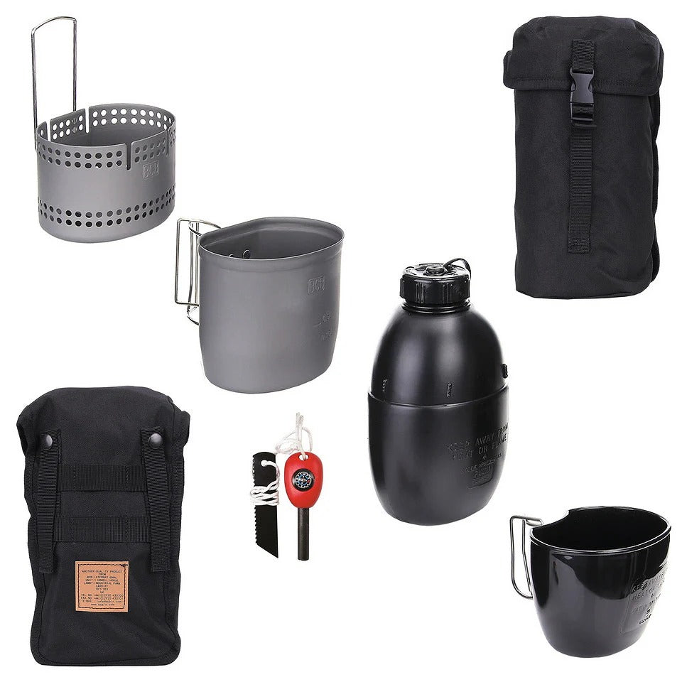 Kookset MKII Crusader – 6‑delig outdoorpakke
