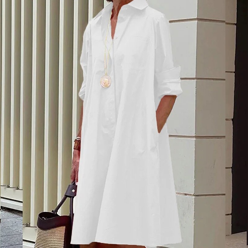 Lucille - Casual midi-jurk voor dames