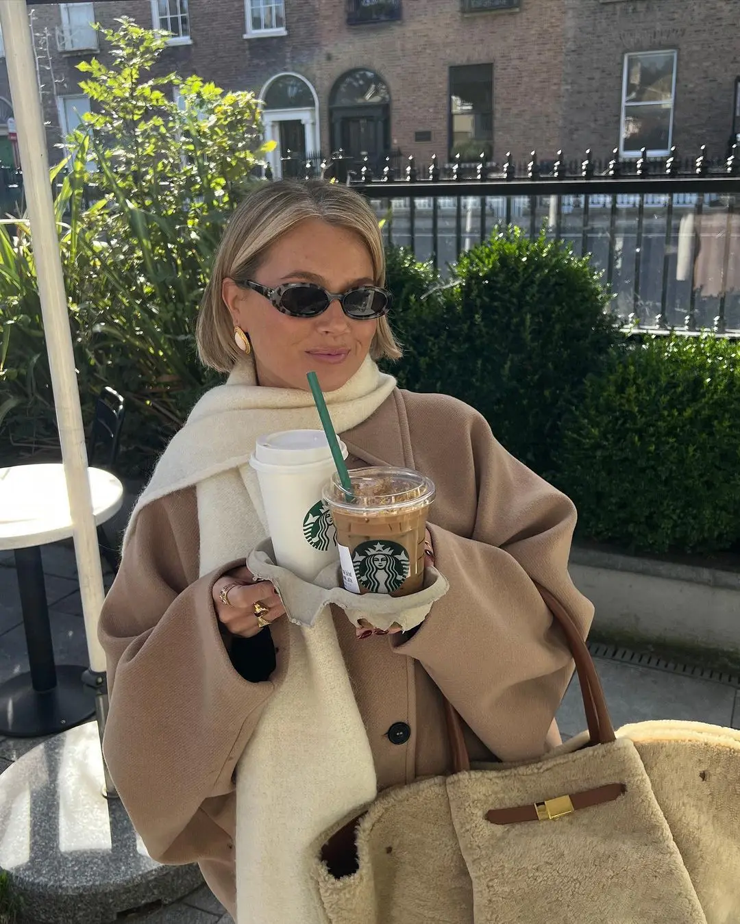 Ceece - Dubbelzijdige oversized jas voor dames