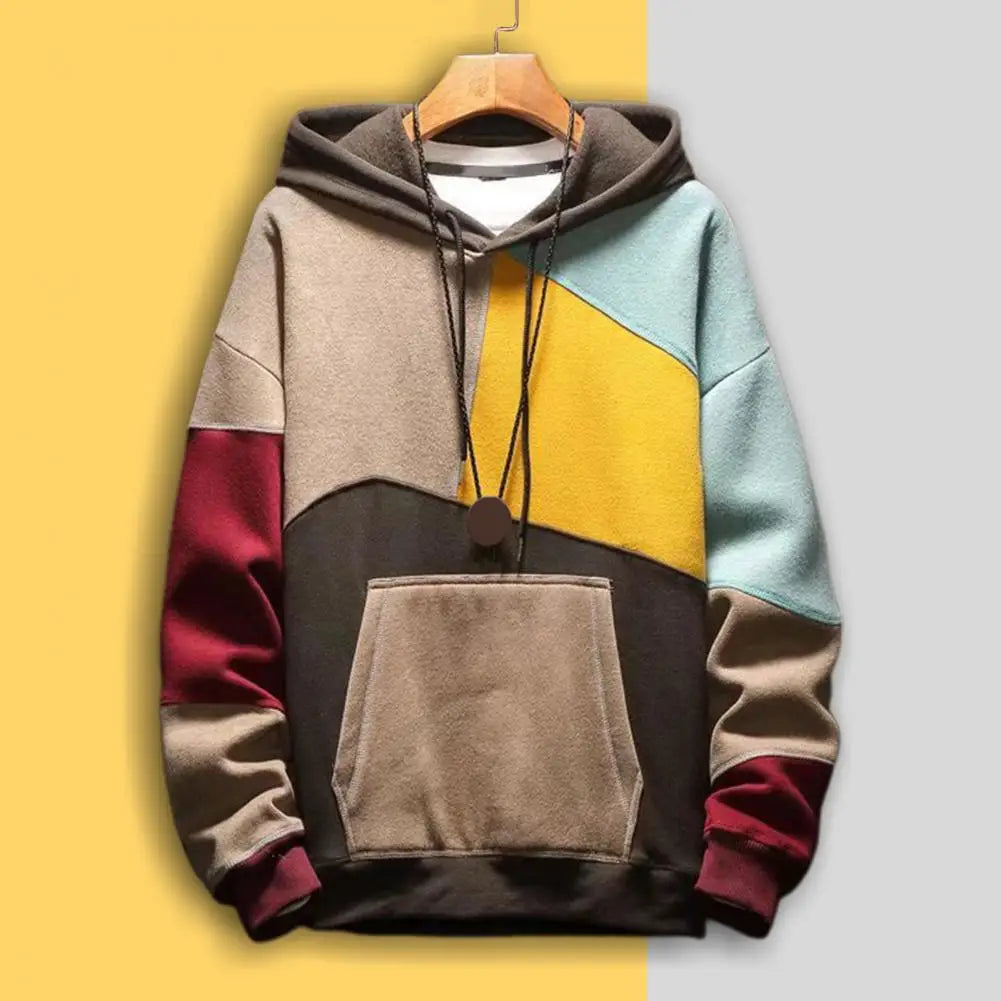 Reno - Kleurenblok hoodie voor heren