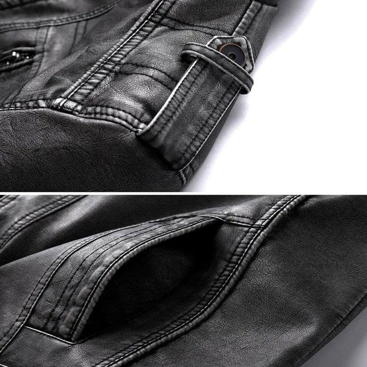 Elm - Heren vintage leren jas