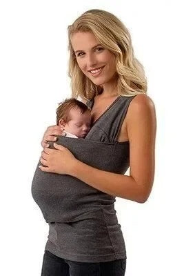 Loui - Draagtop voor baby’s met ingebouwd buidelvak