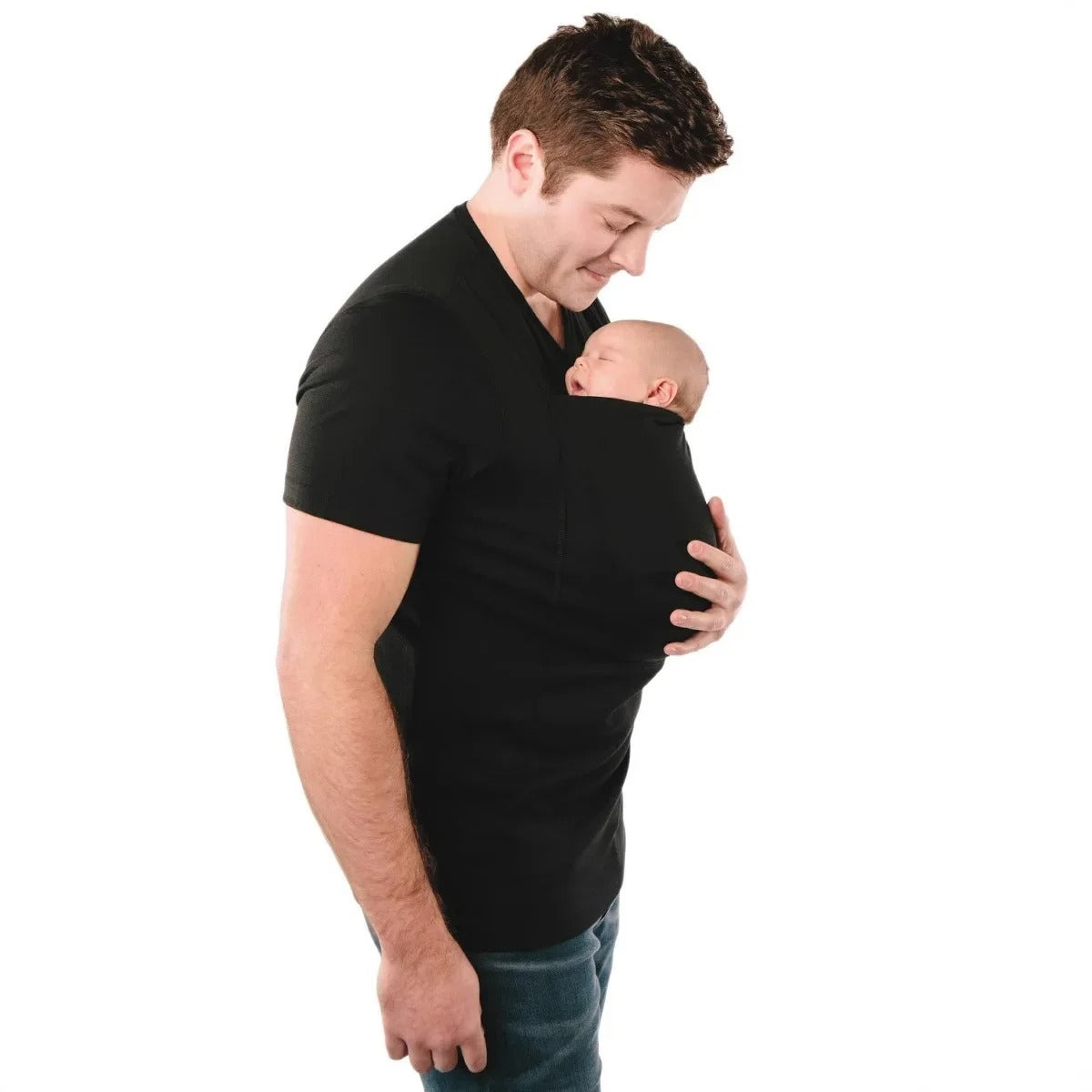 Loui - Draagtop voor baby’s met ingebouwd buidelvak