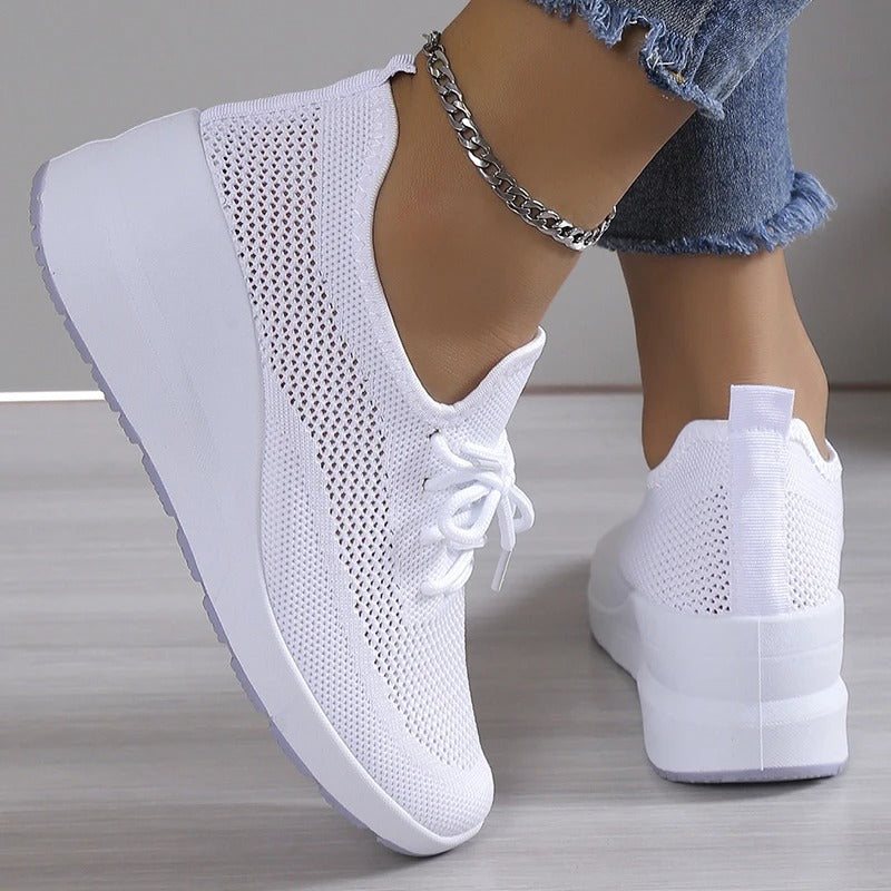 Mariel - Dames sneakers met ademende structuur
