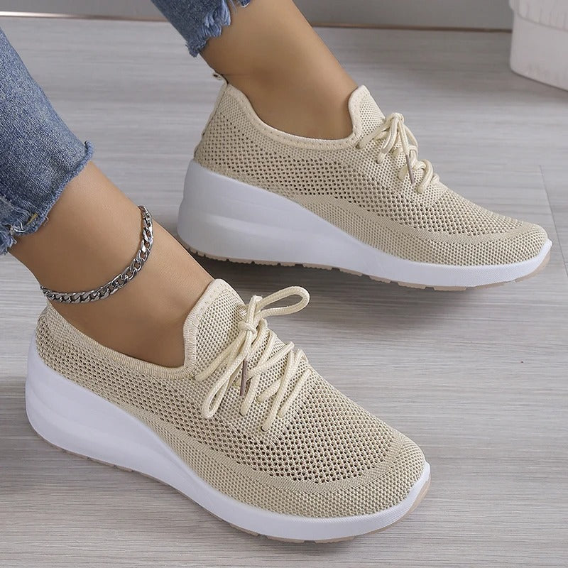 Mariel - Dames sneakers met ademende structuur