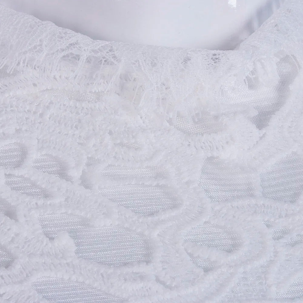 Nicoletta - Mouwloze avondjurk met hoge hals voor dames