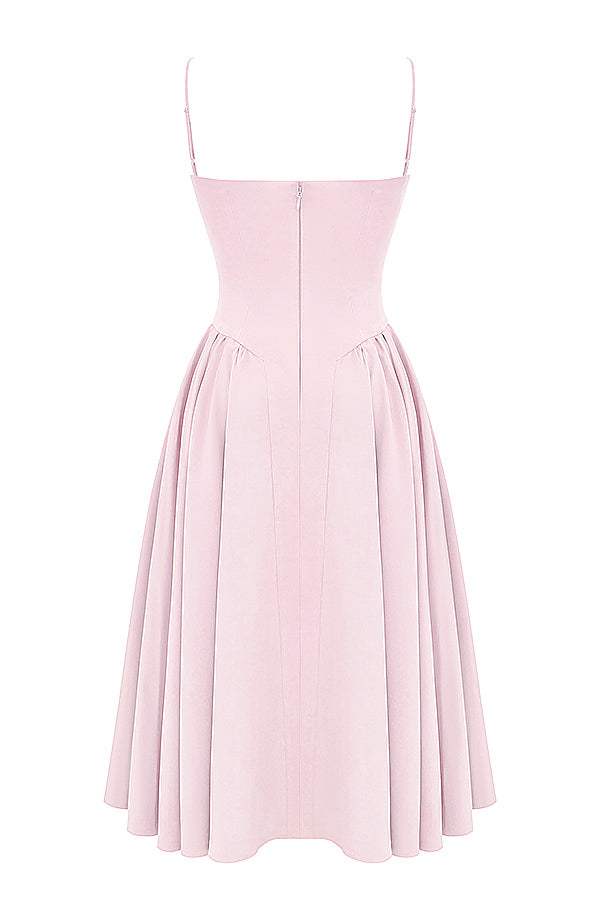 Hannah - Verleidelijke Corset Midi Jurk
