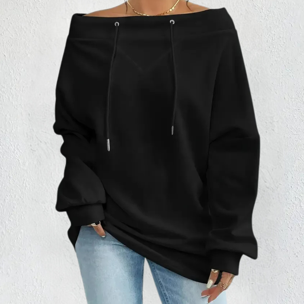 Zerina | Off-Shoulder Sweatshirt