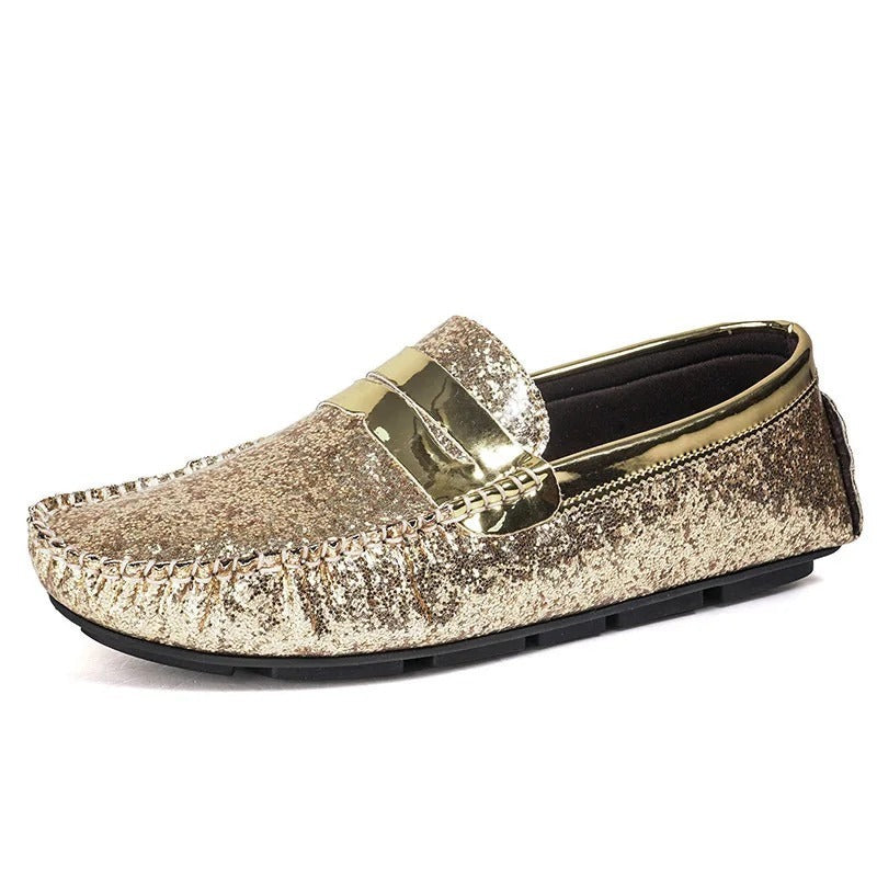 Emmett - Glitterende klassieke heren loafers