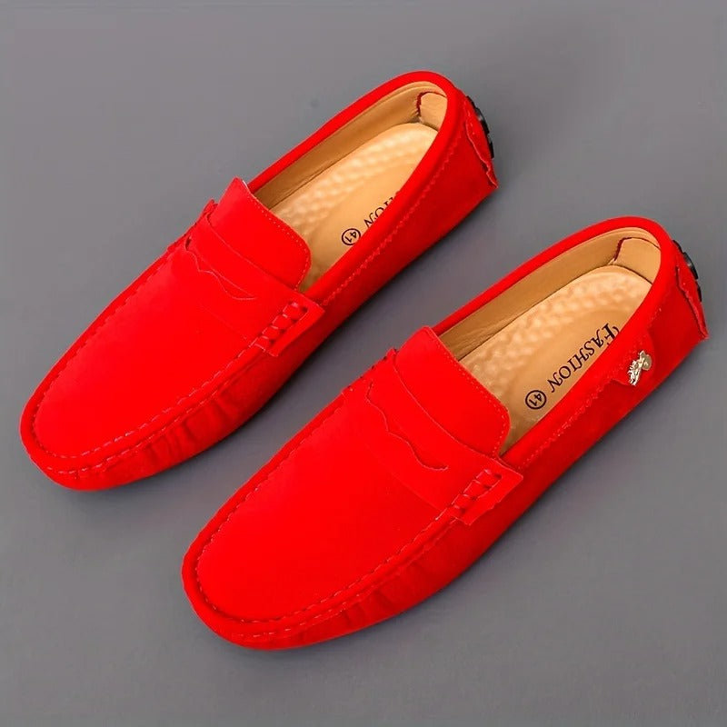 Nolan | Casual Suède Instappers loafers heren