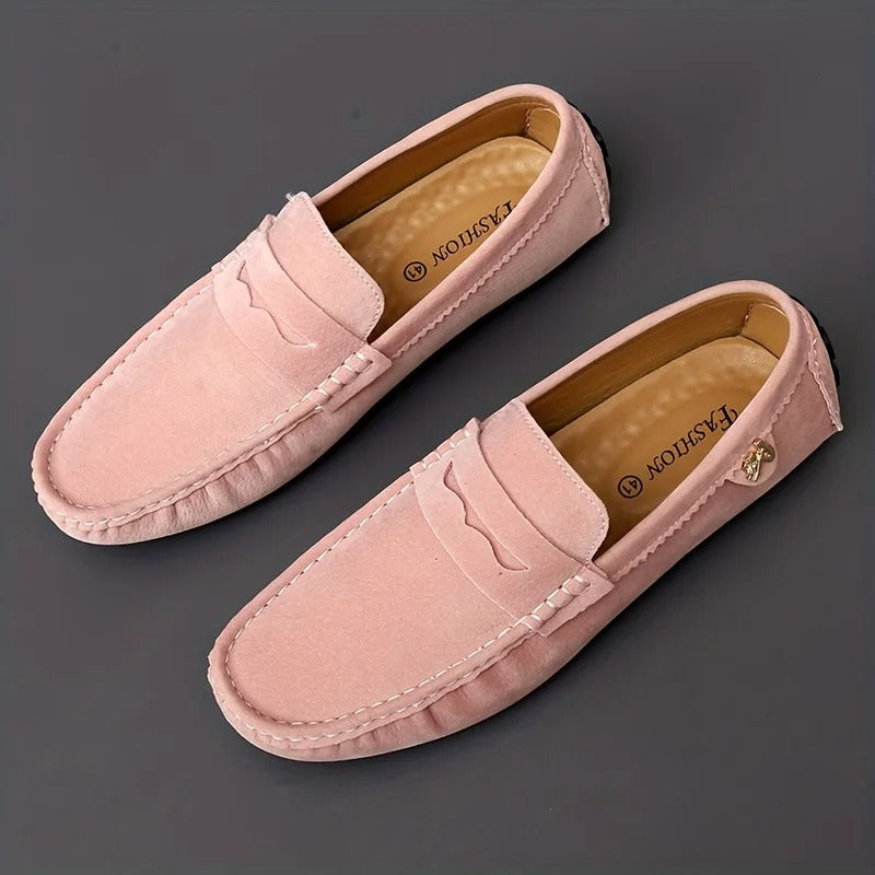 Nolan | Casual Suède Instappers loafers heren
