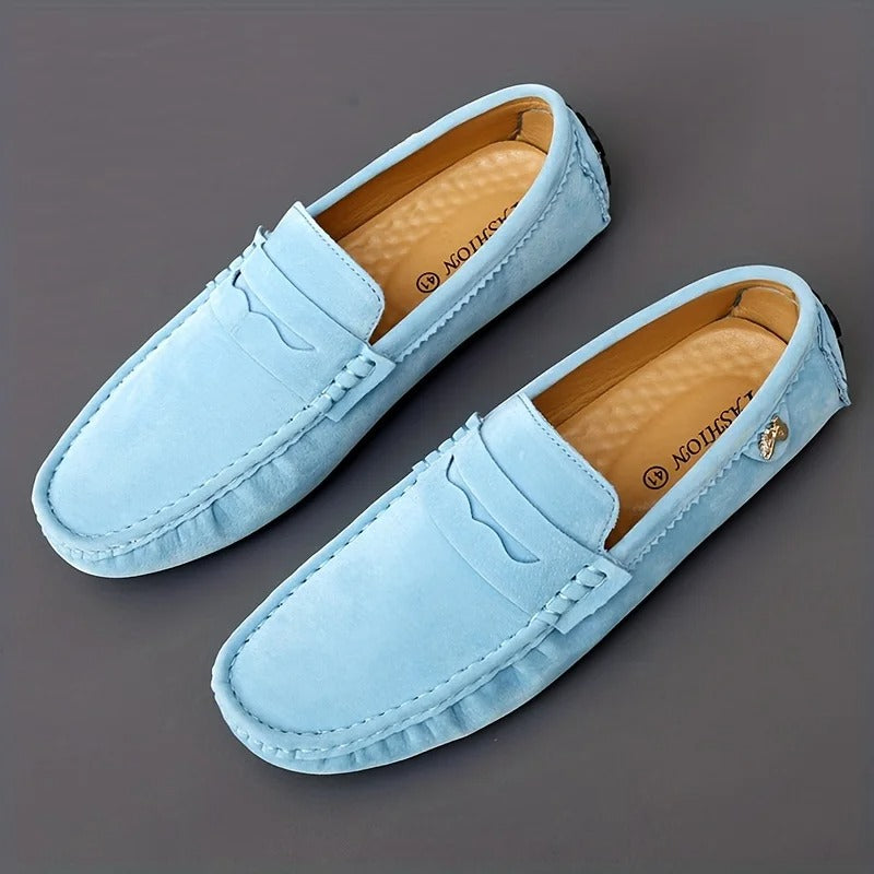 Nolan | Casual Suède Instappers loafers heren