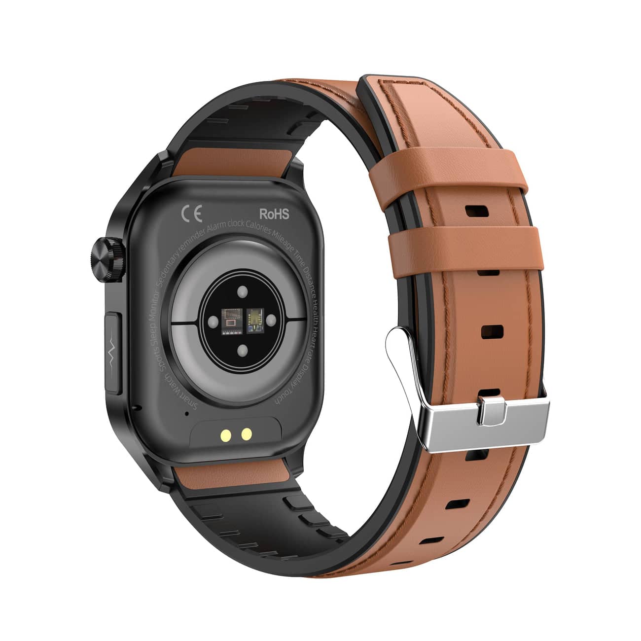 Smartwatch met EKG, Bloeddrukmeting en Gezondheidstracking – Compatibel met iOS en Android