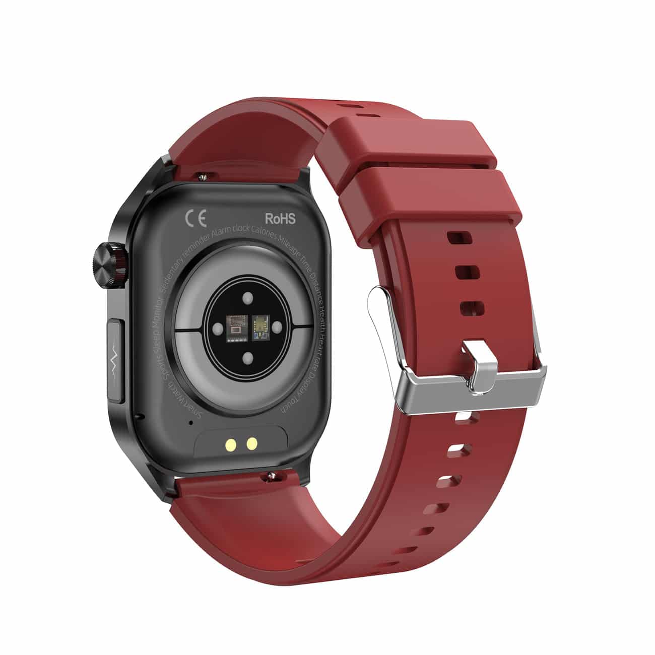 Smartwatch met EKG, Bloeddrukmeting en Gezondheidstracking – Compatibel met iOS en Android