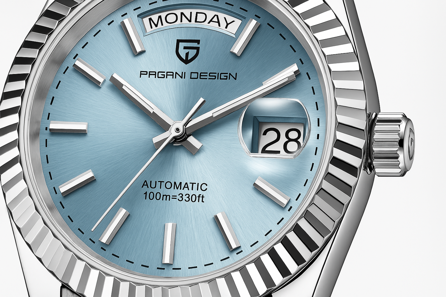 Automatisch herenhorloge van roestvrij staal
