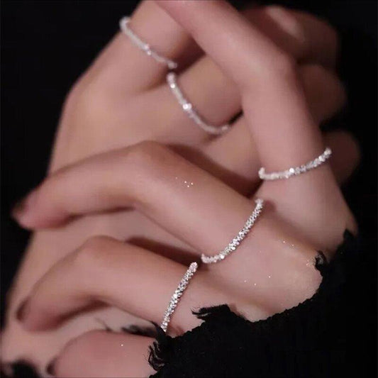 Daphne - Minimalistische damesringen set met verfijnd design