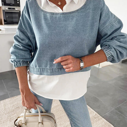 Ada – Casual skinny jeans met hoge taille voor dames
