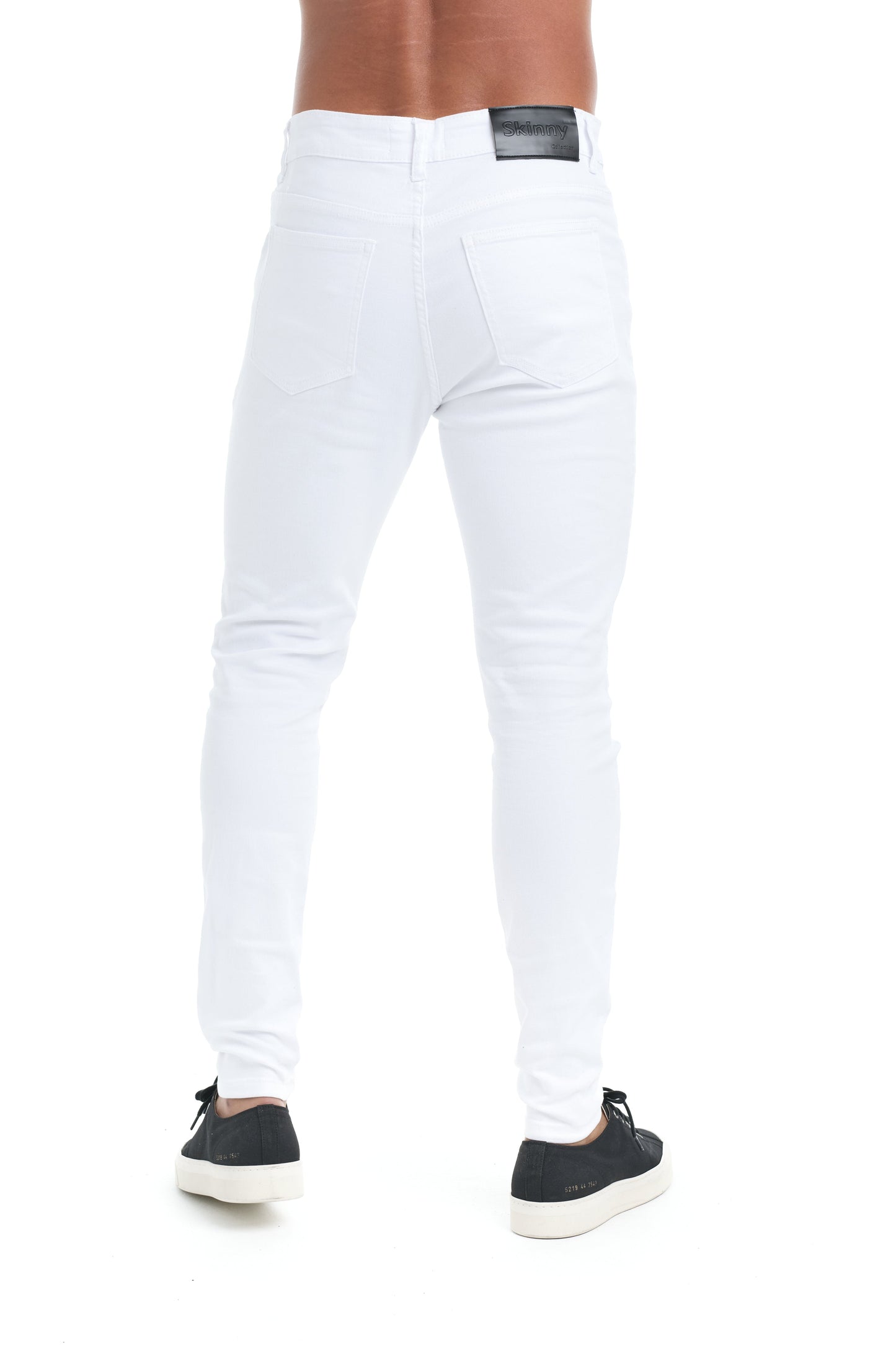 Harris - Heren slim-fit stretch broek met hoge tailleband