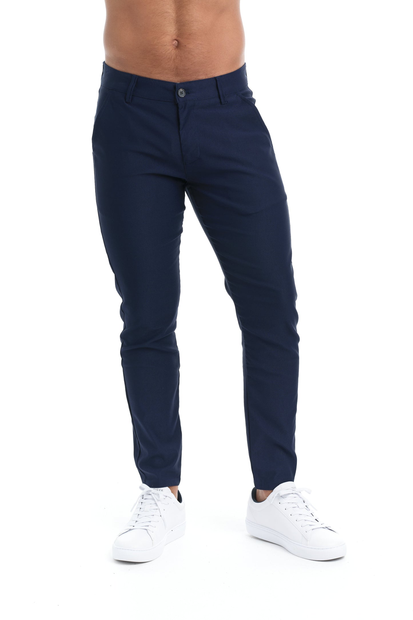 Smith - Taps toelopende casual broek