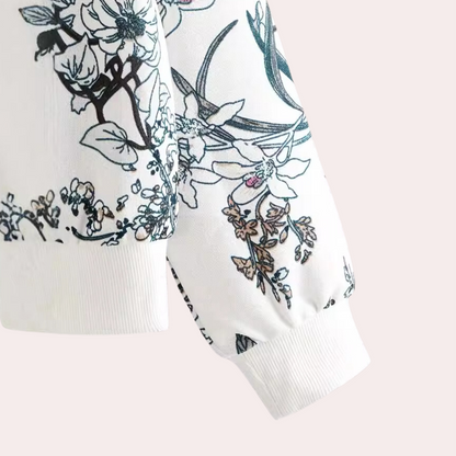 Flomena - Sweater met bloemenprint voor dames