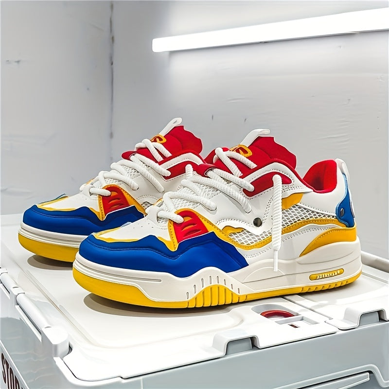 Cuthbert - Lage herensneaker met contrastdetails en sportieve zool