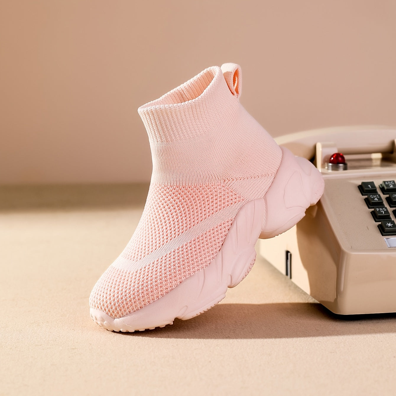 Jongens meisjes sok schoenen geweven ademend schoenen - Lucky