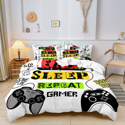 CoolCovers - Gamer Kinderdekbedovertrek Beddengoed Set | Tiener | Kinderkamer