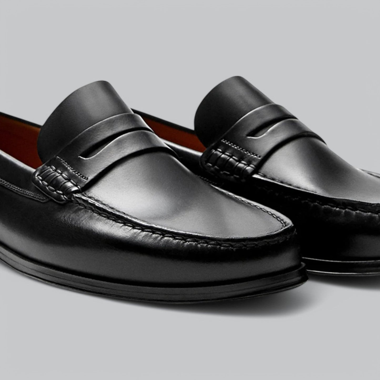 Tancred - Herenloafers met strakke belijning en klassieke afwerking