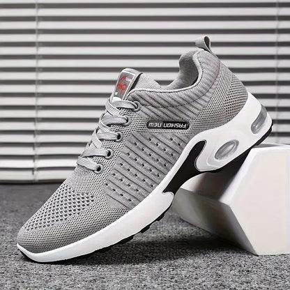 Alarich - Herensneaker met dempende zool en ademend bovenwerk