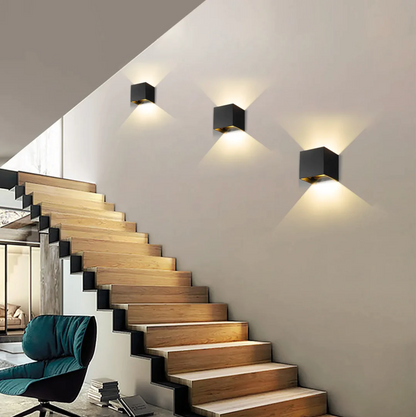 LuxLight - Slimme kabelloze LED design wandlamp