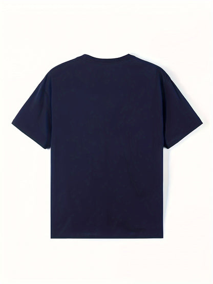 Malcom - Heren oversized T-shirt met verlaagde schoudernaden