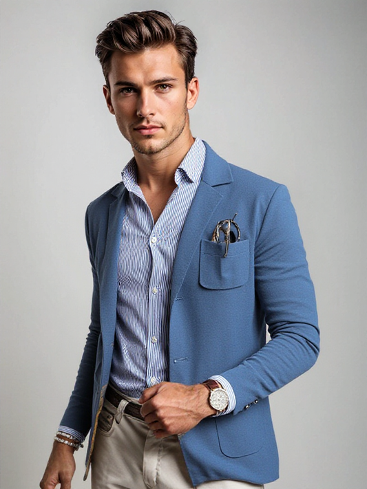 Reymar - Lichtgewicht slim-fit blazer voor heren