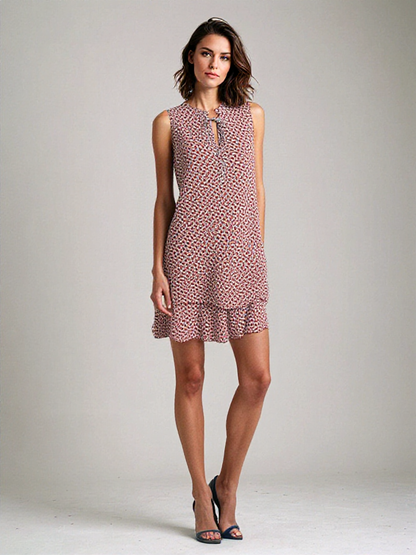 Julie – Elegante midi jurk patroon lente