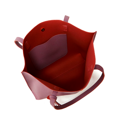 Odet - Mauve petal leren portemonnee