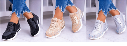 Gwen - Opvallend moderne dames sneaker met leuk patroon