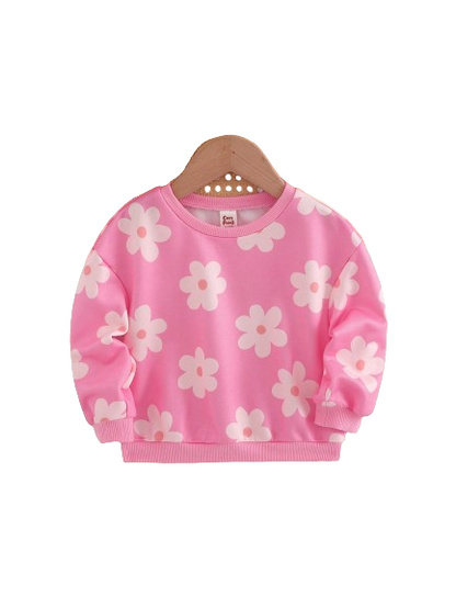 Ariane - Blossom print knus kinder sweatshirt