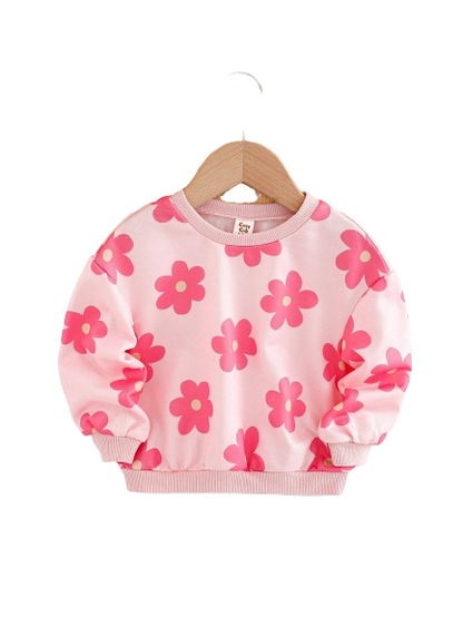 Ariane - Blossom print knus kinder sweatshirt