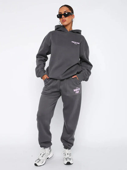 Ezrah | Dames trainingspak jogging hoodie set