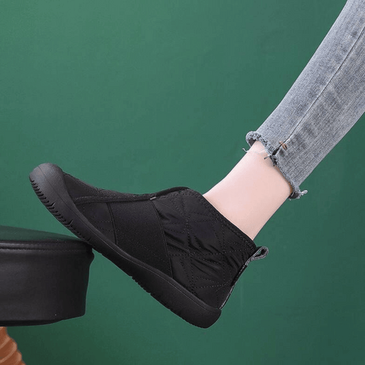 Icy - Gewatteerde enkel winterlaarzen voor dames