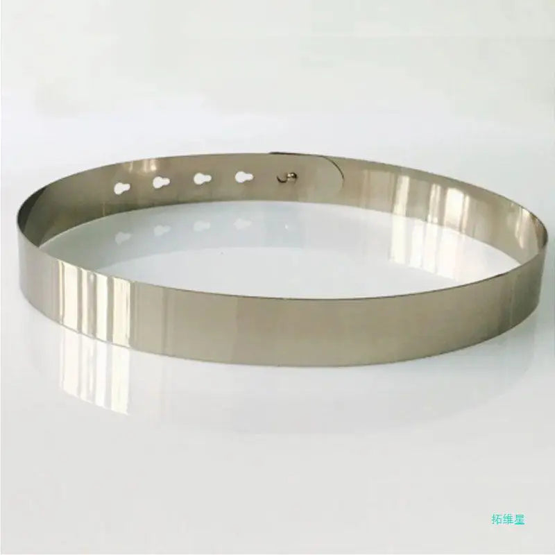 Elegante verstelbare metalen tailleriem
