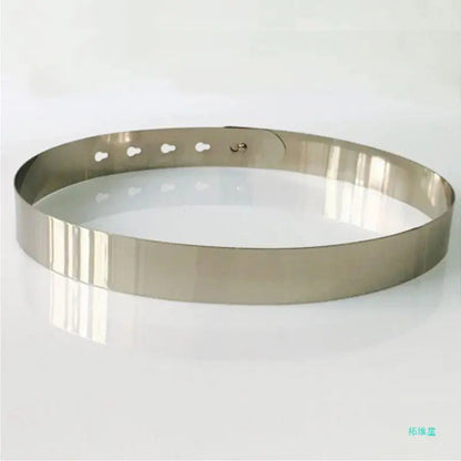 Elegante verstelbare metalen tailleriem