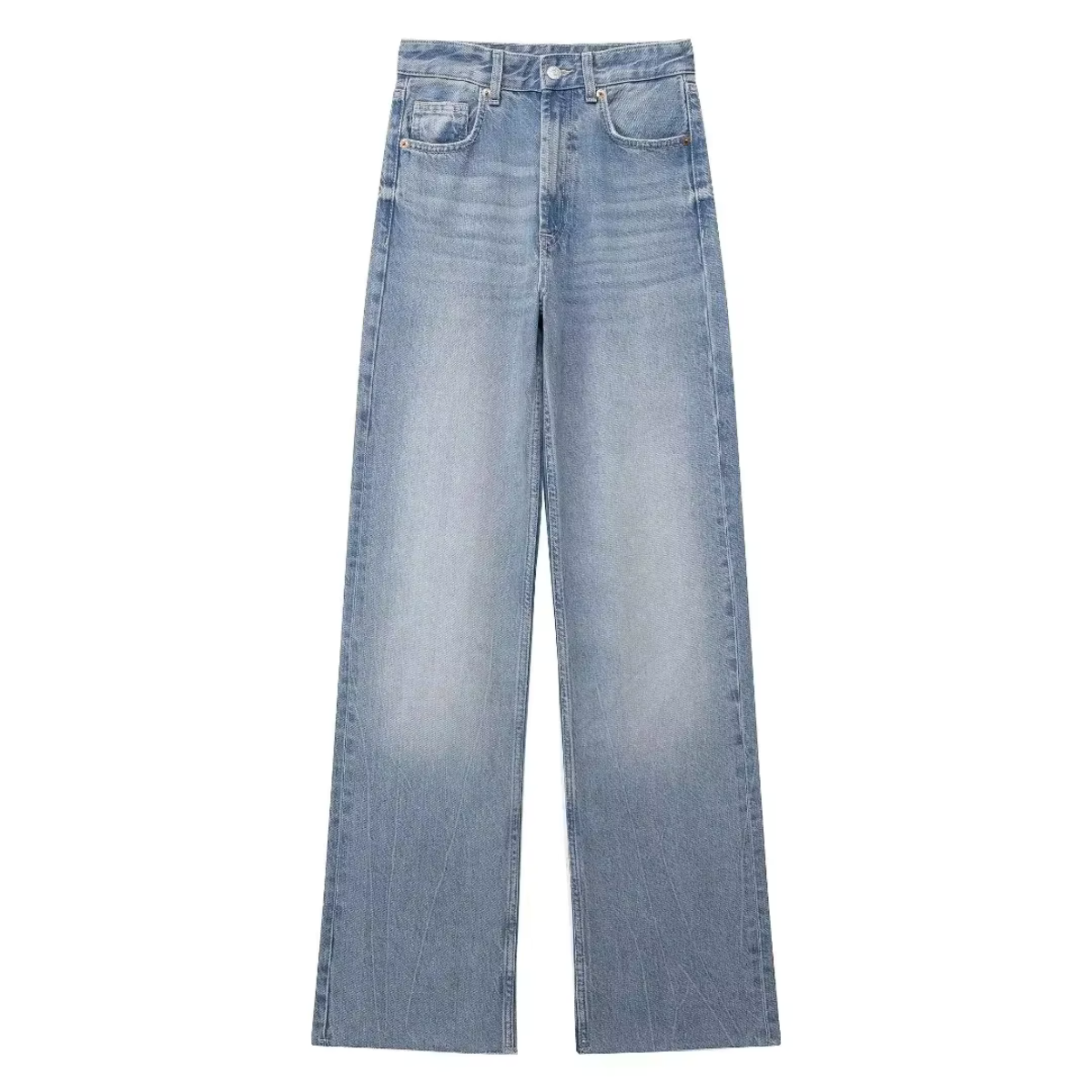 Fae - Flare damesjeans met hoge taille