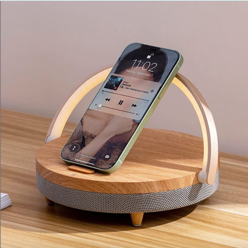 SmartHome - 1-in-1 Bluetooth speaker - telefoonoplader - LED lamp