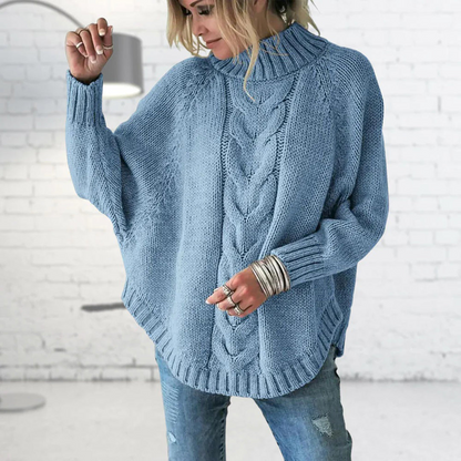 Madie - Gebreide oversized coltrui voor dames