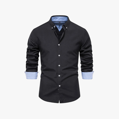 Quillon | Slim-fit overhemd met knoopsluiting