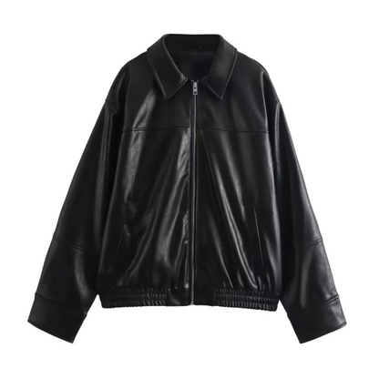 Mideah - Luxe leren damesjas