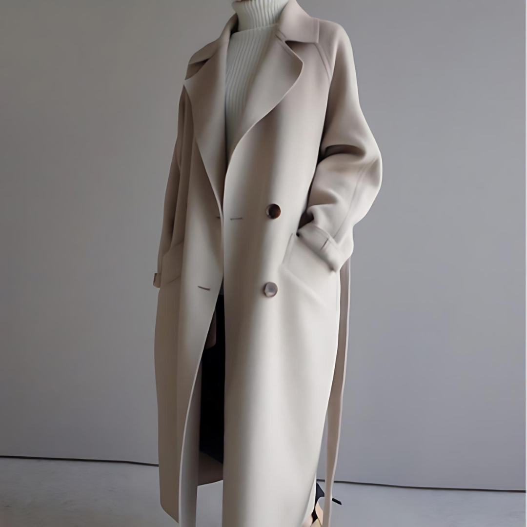 Elegante dames trenchcoat - Sabina