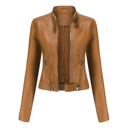 Selah - Faux leren Moto jas voor dames