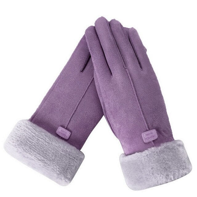 Lilac - Gezellige winterhandschoenen compatibel met touchscreen