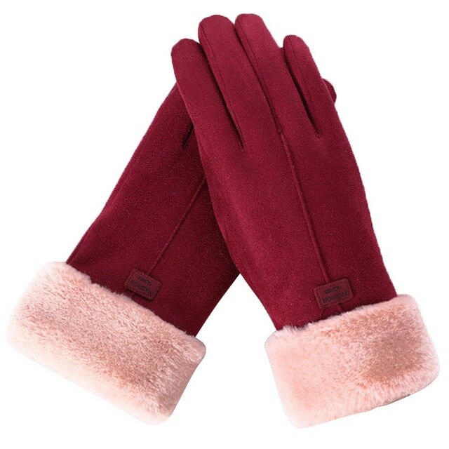 Lilac - Gezellige winterhandschoenen compatibel met touchscreen